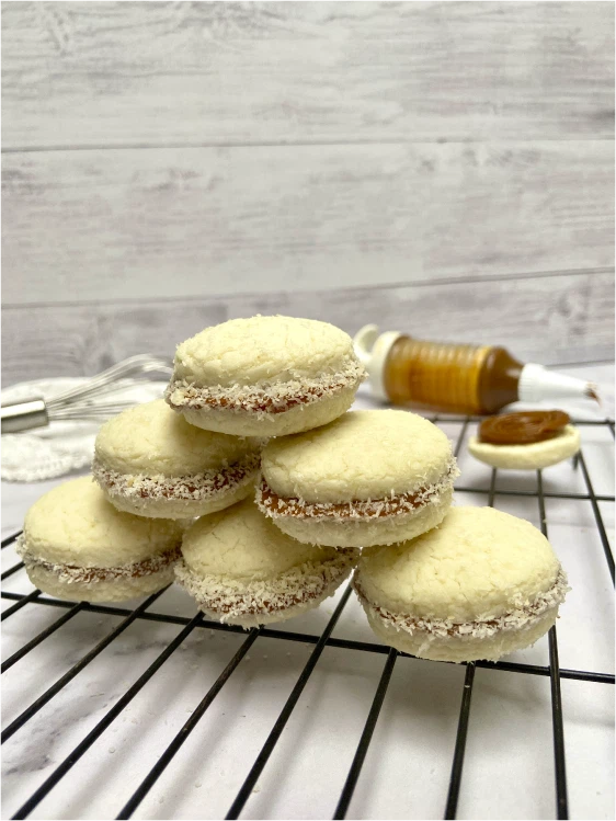 Alfajores y macarons Cecisfit