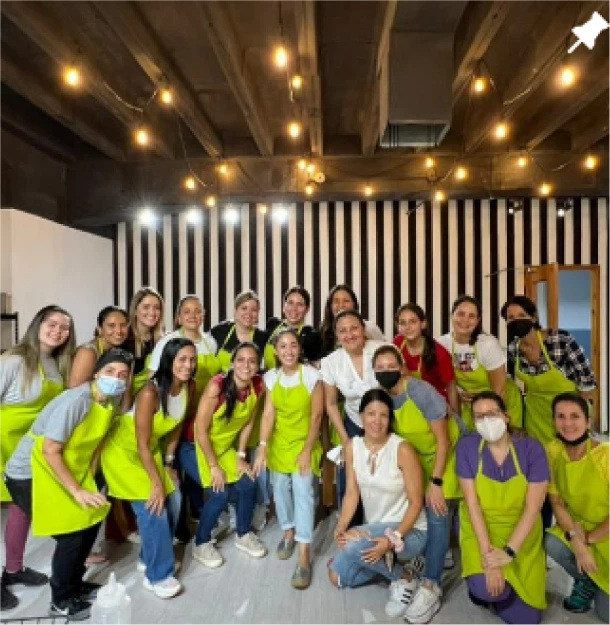 Foto grupal del taller Cecisfit